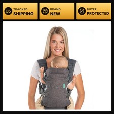 Infantino Flip 4-in-1 Baby Carrier Convertible Ergonomic, Gray picture