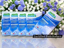 Earth Breeze (5-Pack) Laundry Detergent Sheets Fragrance-Free 300 Loads Total picture