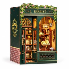 Owl Bookstore DIY Book Nook Kit with LED Light picture