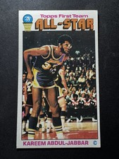 1976-77 Topps #126 Kareem Abdul-Jabbar EX Los Angeles Lakers All-Star HOF picture