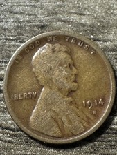1914-s Lincoln Cent, Better Date, 99c Shipping picture