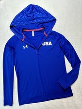 Under Armour GK Gymnastics Warmups 2016 OLYMPICS Leotard TEAM USA Competition picture