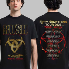 Rush Stage Logo Shirt Fifty Something Tour 2026 T Shirt picture