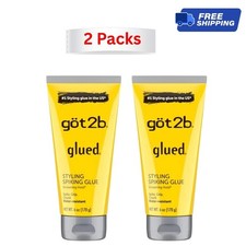 got2b Glued Styling Spiking Hair Gel, Water-Resistant, Bold, 6 oz Pack of 2 picture