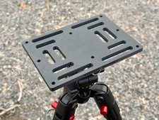 General Purpose Utility Plate for ARCA tripod, sandbag plate, hunting picture