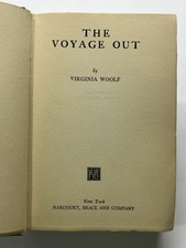 The Voyage Out Virginia Woolf 1920 1st First American Edition Harcourt Brace picture