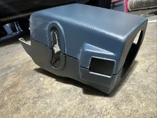 86-93 Nissan Pathfinder D21 Hardbody Pickup Steering Column Cover OEM Blue TILT picture