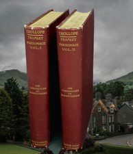 The Chronicles of Barsetshire Framley Parsonage 1892 Dodd Mead Trollope 2 Vols picture