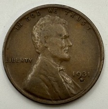 1931-D Lincoln Wheat Penny Cent G/VG/F X-384 picture