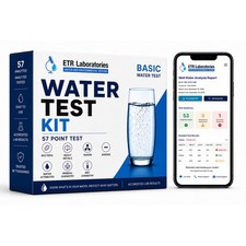 ETR Labs Basic Water Quality Test Kit - Tests 57 Substances in Well & Tap Drinki picture