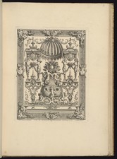 Pierre Lepautre 1710s Vintage Grotesque Panel Design Reprint Wall Art picture