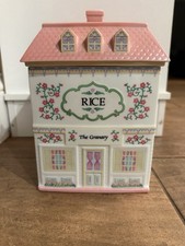 Rare 1992 Lenox Village Rice Canister The Granary Porcelain House-No Chips picture