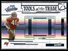 Mike Alstott 2005 Playoff Absolute Memorabilia Tools of the Trade Blue Spectrum picture