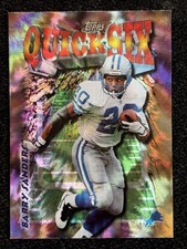 1998 Topps Season's Best Quick Six Barry Sanders #28 Detriot Lions HOF picture