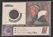 1999-00 SkyBox Dominion Shawn Marion Hats Off Relic /150 Suns picture
