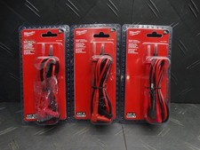 Milwaukee Electrical Test lead Set 49-77-1001 (Lot of 3) picture