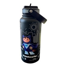 Black SST Insulated Sales Force Water Bottle Ft  Sales Force Astro Superhero picture