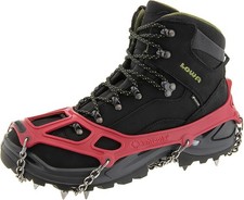 Kahtoola MICROspikes Footwear Traction Snow, Ice, Hiking / RED, Sz Small 2023 picture