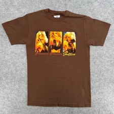 Vintage Y2K Shakira Tour Of The Mongoose 2002 T Shirt S picture