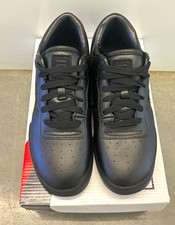 FILA Original Fitness Black Lace Up Low Top Men’s Athletic Sneakers NIB picture
