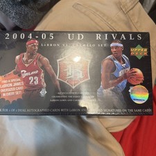 2004-05 Upper Deck/UD Rivals LEBRON JAMES/CARMELO ANTHONY Factory Sealed Box Set picture