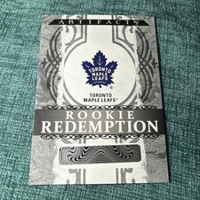 2026-27 Upper Deck Artifacts Maple Leafs Redemption Gavin McKenna Rookie Card? picture