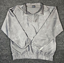 Rare Vintage 90s BOSS by I.G. Design Acid Wash Windbreaker Pullover XL Heavy Hip picture