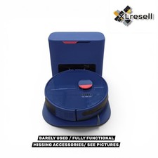 BObsweep Dustin Wi-Fi Connected Self-Emptying Robot Vacuum And Mop - Navy picture