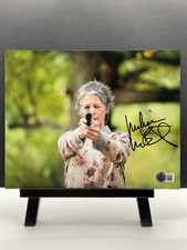 Melissa McBride signed photo Walking Dead signed 8x10 BAS Carol autographed 8x10 picture