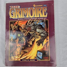 Shadowrun Grimoire FASA 15TH Ed 2053 7903 VG+ Paul Hume Pratical Thaumaturgy  picture