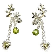ALGERIAN Love Knot EARRINGS Casino Royale Bond Girl 007 picture