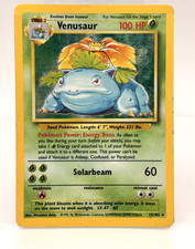 1999 Venusaur 🌿 15/102 Holo Rare Base Set Unlimited WOTC Pokemon MP picture