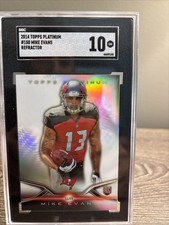 2014 Topps Platinum - Mike Evans - Refractor #150 (RC) SGC 10 picture