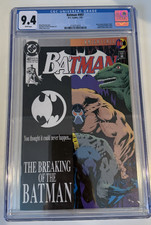 Batman #497 (1993) DC Comics – Knightfall – CGC 9.4 picture