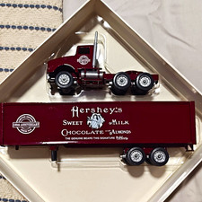 Winross Hershey's 100th Anniversary 1:64 Diecast Semi & Trailer Burgundy 1994 picture