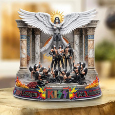 KISS Lovegun 50th Anniversary Custom Shape Acrylic Plaque picture