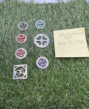 SCOTTY CAMERON LOT OF  7 BALL MARKER COINS  picture