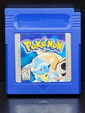 Pokemon Blue (Game Boy) | Authentic | Tested | New Save Battery | Clean picture