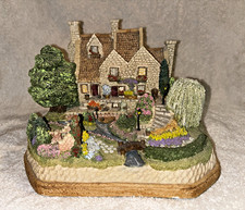 David Winter Cottages Premier Willow Gardens 1994 LE Signed #0312/2200 picture