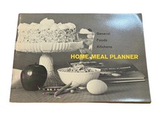 VTG 1961 General Foods Home Meal Planner Cookbook Menu Planning Guide Booklet picture