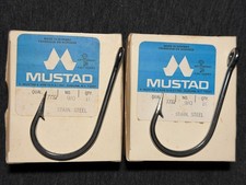 Mustad 7732 SS 9/0 Big Game Hooks 14 Count 