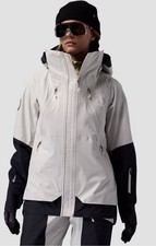 Backcountry Women's Cardiac Gore-Tex 3L Pro Jacket Egret Tan New W Tags M $599  picture