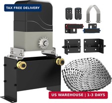 Blütezeit 1100lb Sliding Gate Opener - Chain Drive Electric Gate Motor with 2 Re picture