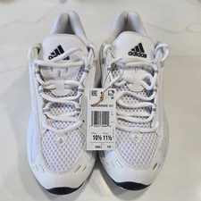 Adidas Megaride 01 Men's Size 10.5 White Black Sneakers Shoes picture