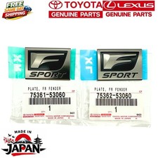 Genuine TOYOTA LEXUS OEM FACTORY FENDER F-SPORT EMBLEM SET 2022-2024 IS500 OEM picture