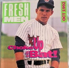 Vintage Fresh Men Gay Interest Magazine October 1992 - Choke Up On The Bat picture