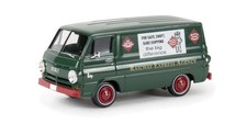 Brekina HO 1964 Dodge A 100 Cargo Van Assembled Railway Express Agency 34369 picture
