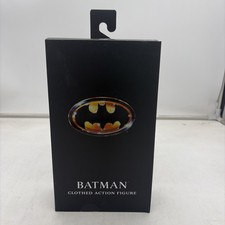Brand New NECA DC Batman 1989 Michael Keaton Clothed Action Figure 8 Inch Sealed picture
