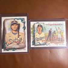 2026 Topps Allen & Ginter Shohei Ohtani Los Angeles Dodgers 2-Card Lot picture