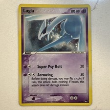 Pokemon TCG Lugia 2/17 POP Series 5 Holo Rare 2007 - MP/HP picture